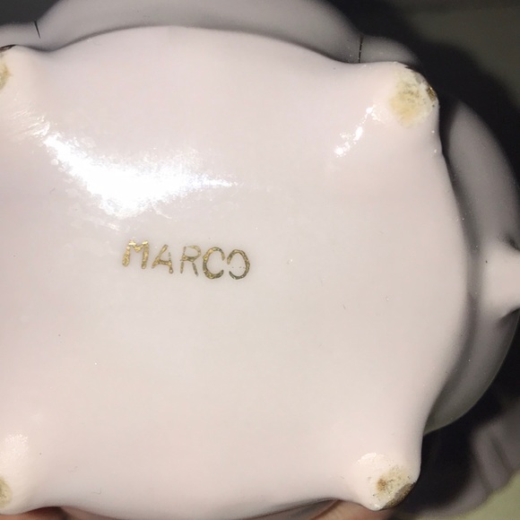 Marco Lavender W/Flowers Porcelain Sugar/Creamer - Picture 8 of 8